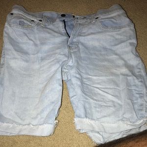 Hollister skinny denim shorts